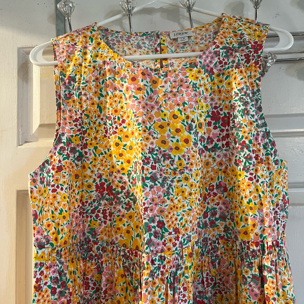 J. Crew Multicolor Floral Dress - Picture 2 of 3